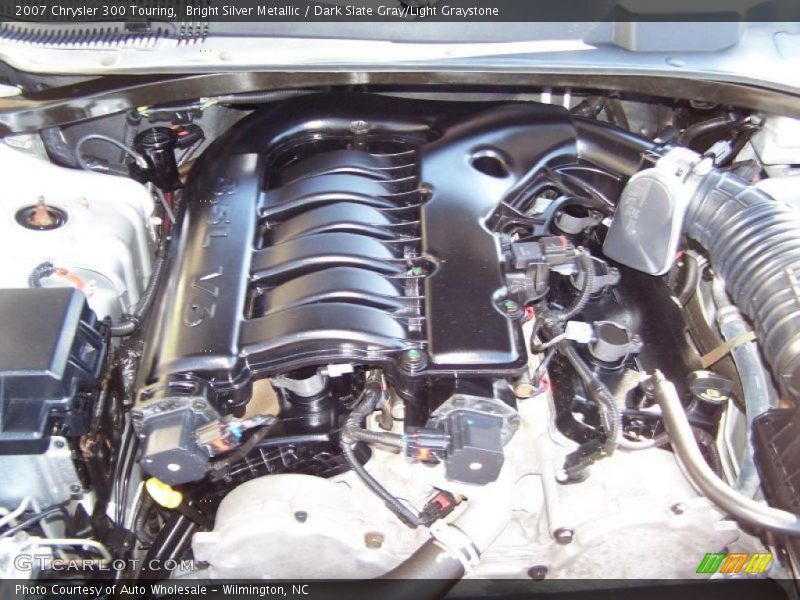 Bright Silver Metallic / Dark Slate Gray/Light Graystone 2007 Chrysler 300 Touring