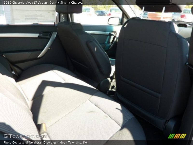 Cosmic Silver / Charcoal 2010 Chevrolet Aveo LT Sedan