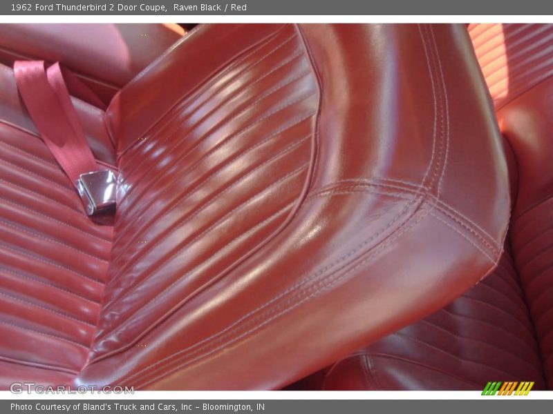 Raven Black / Red 1962 Ford Thunderbird 2 Door Coupe