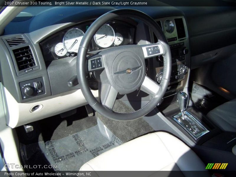Bright Silver Metallic / Dark Slate Gray/Light Graystone 2007 Chrysler 300 Touring