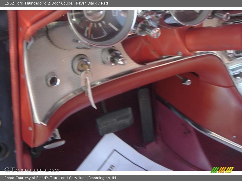 Raven Black / Red 1962 Ford Thunderbird 2 Door Coupe