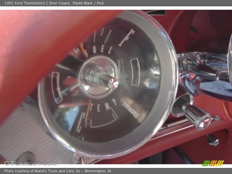 Raven Black / Red 1962 Ford Thunderbird 2 Door Coupe