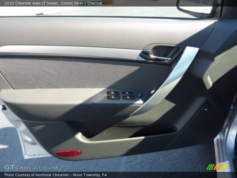 Cosmic Silver / Charcoal 2010 Chevrolet Aveo LT Sedan