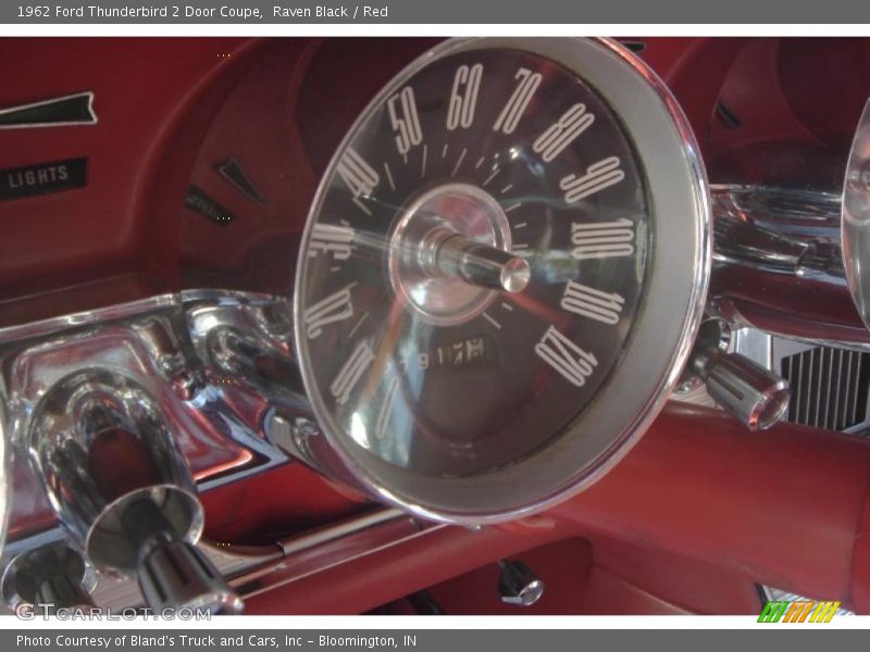 Raven Black / Red 1962 Ford Thunderbird 2 Door Coupe