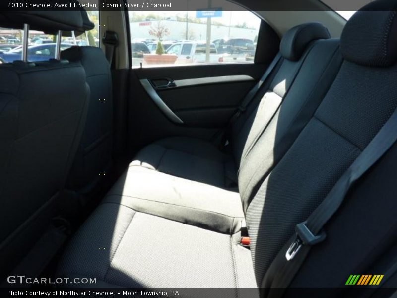 Cosmic Silver / Charcoal 2010 Chevrolet Aveo LT Sedan