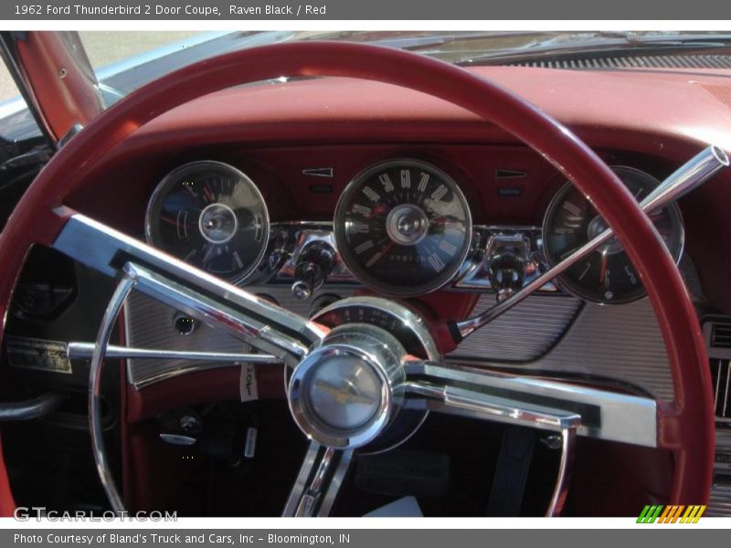 Raven Black / Red 1962 Ford Thunderbird 2 Door Coupe
