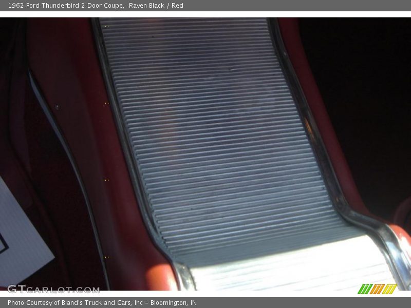 Raven Black / Red 1962 Ford Thunderbird 2 Door Coupe