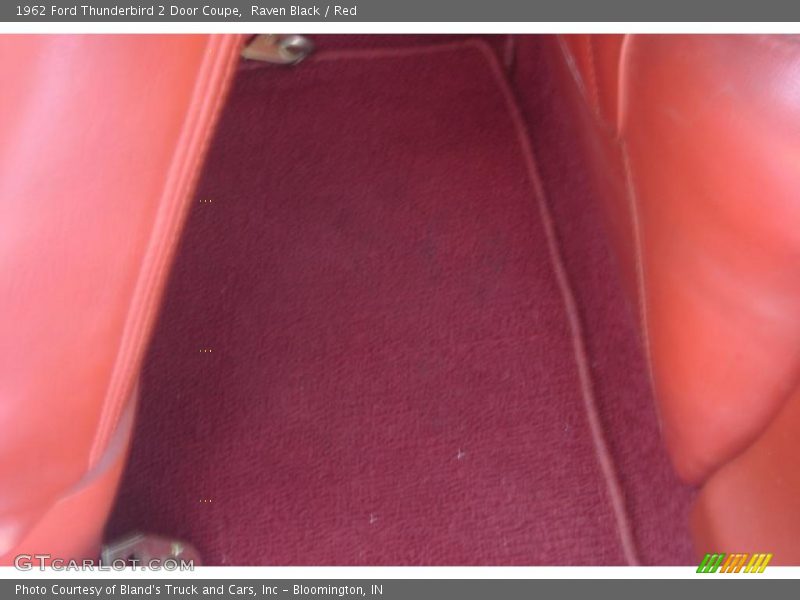 Raven Black / Red 1962 Ford Thunderbird 2 Door Coupe