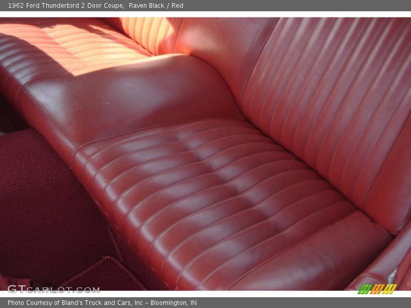 Raven Black / Red 1962 Ford Thunderbird 2 Door Coupe