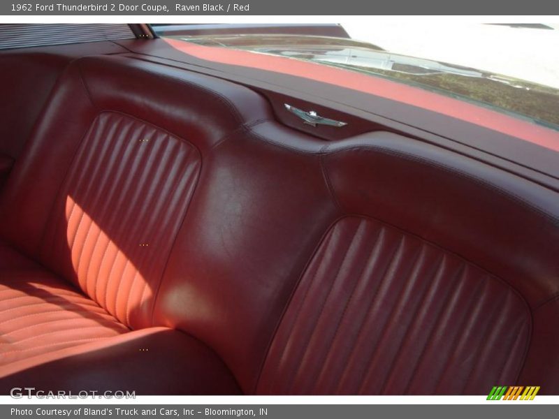 Raven Black / Red 1962 Ford Thunderbird 2 Door Coupe