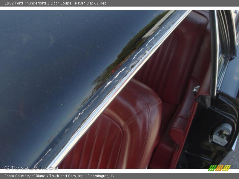 Raven Black / Red 1962 Ford Thunderbird 2 Door Coupe
