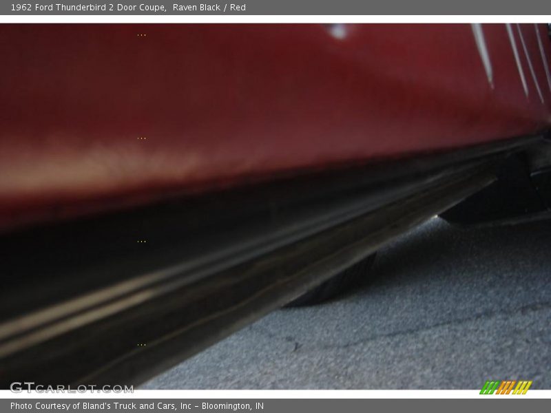 Raven Black / Red 1962 Ford Thunderbird 2 Door Coupe