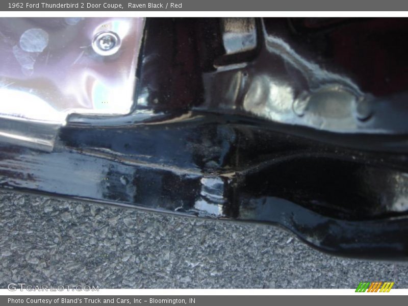 Raven Black / Red 1962 Ford Thunderbird 2 Door Coupe