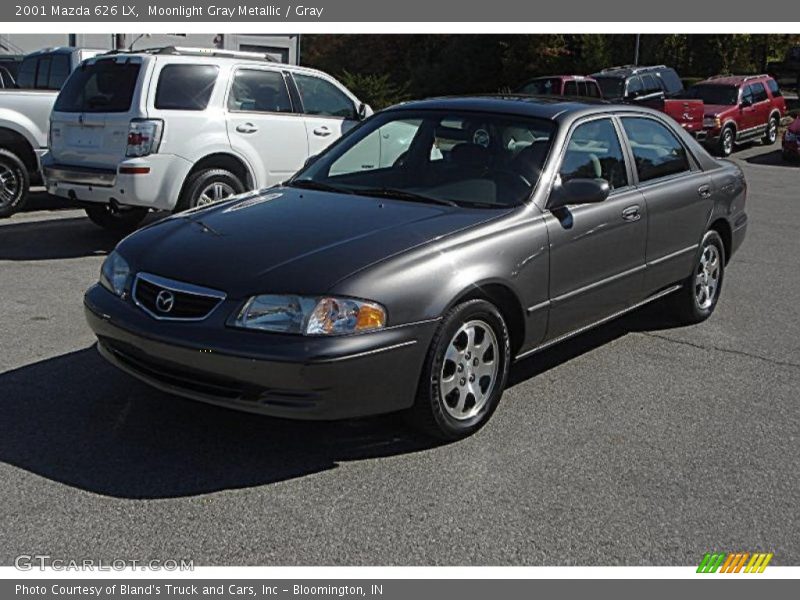 Moonlight Gray Metallic / Gray 2001 Mazda 626 LX