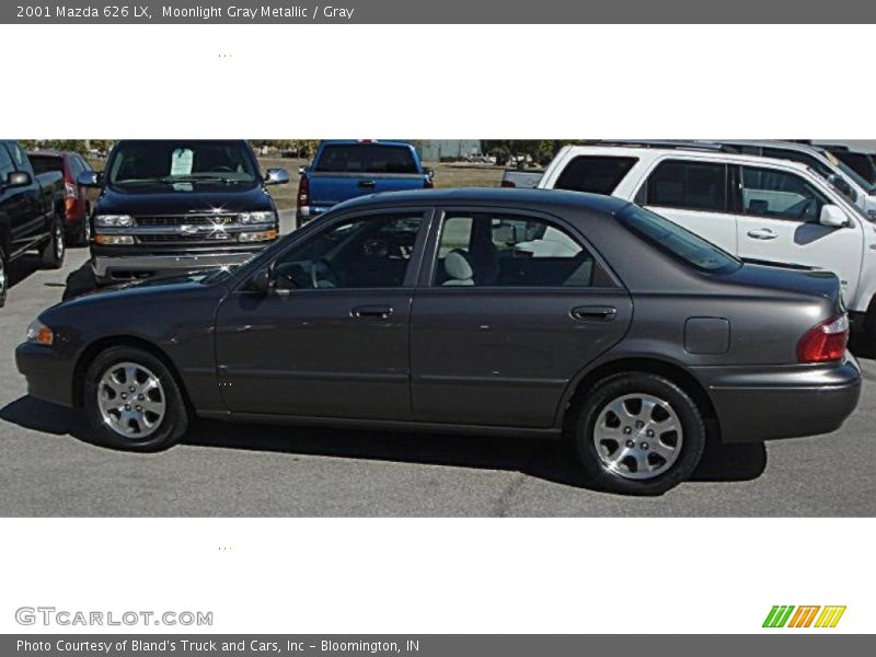 Moonlight Gray Metallic / Gray 2001 Mazda 626 LX