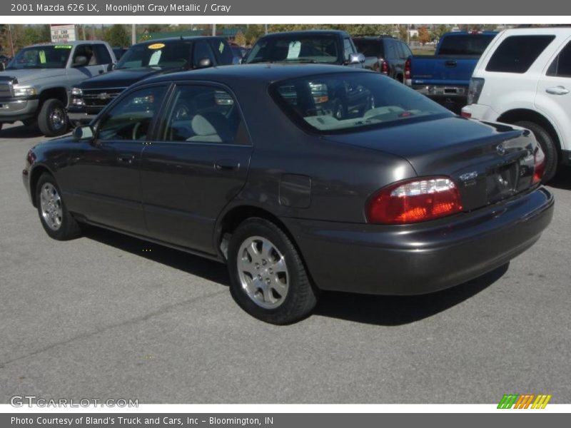 Moonlight Gray Metallic / Gray 2001 Mazda 626 LX
