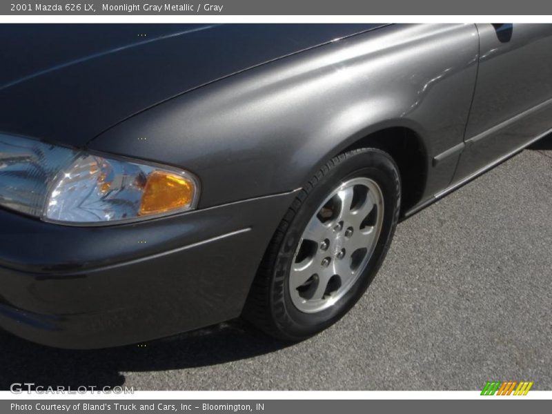 Moonlight Gray Metallic / Gray 2001 Mazda 626 LX
