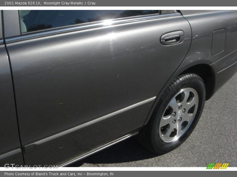 Moonlight Gray Metallic / Gray 2001 Mazda 626 LX