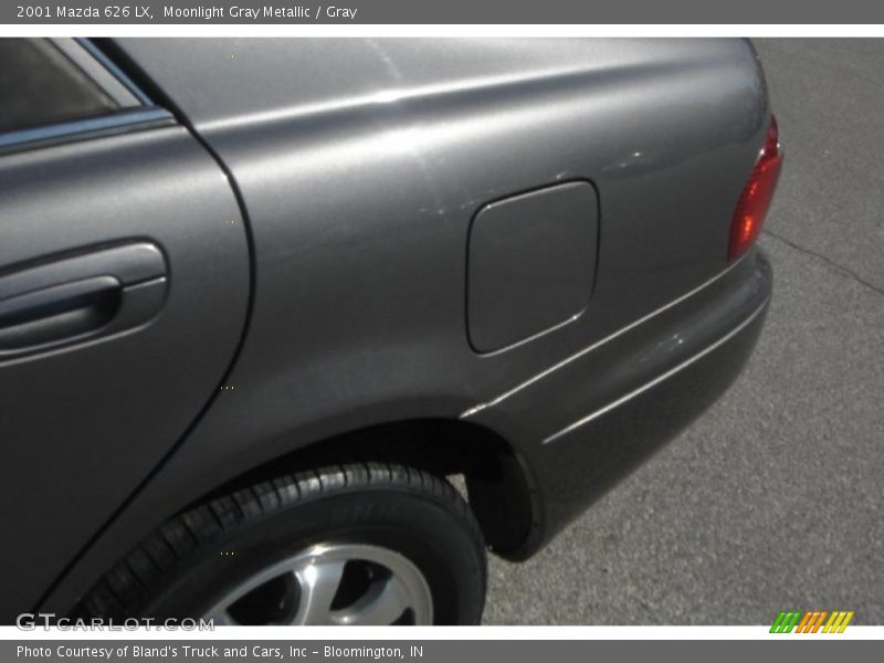 Moonlight Gray Metallic / Gray 2001 Mazda 626 LX