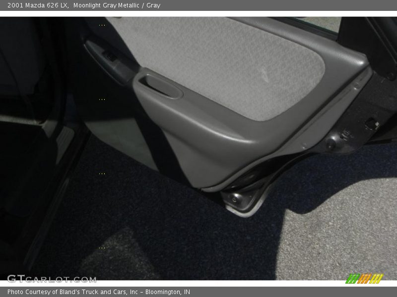 Moonlight Gray Metallic / Gray 2001 Mazda 626 LX