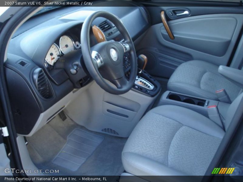 Silver Nickel Metallic / Gray 2007 Saturn VUE V6
