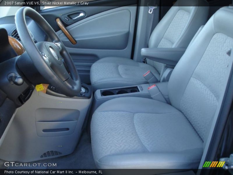 Silver Nickel Metallic / Gray 2007 Saturn VUE V6
