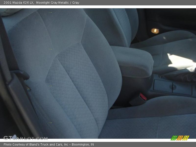 Moonlight Gray Metallic / Gray 2001 Mazda 626 LX