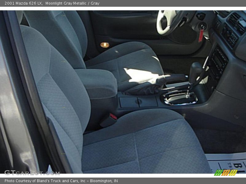 Moonlight Gray Metallic / Gray 2001 Mazda 626 LX