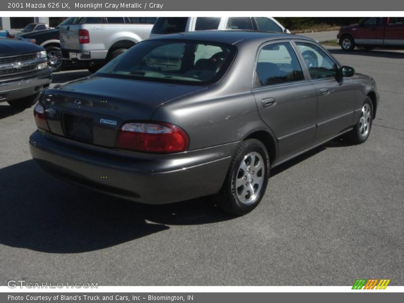 Moonlight Gray Metallic / Gray 2001 Mazda 626 LX