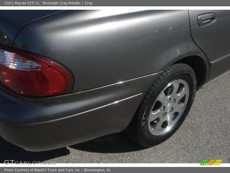 Moonlight Gray Metallic / Gray 2001 Mazda 626 LX