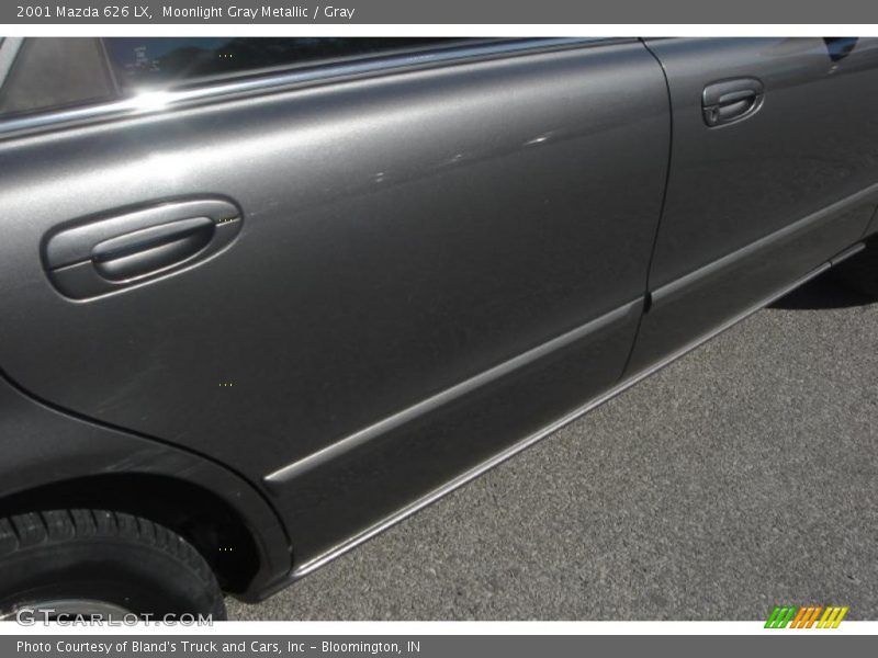 Moonlight Gray Metallic / Gray 2001 Mazda 626 LX