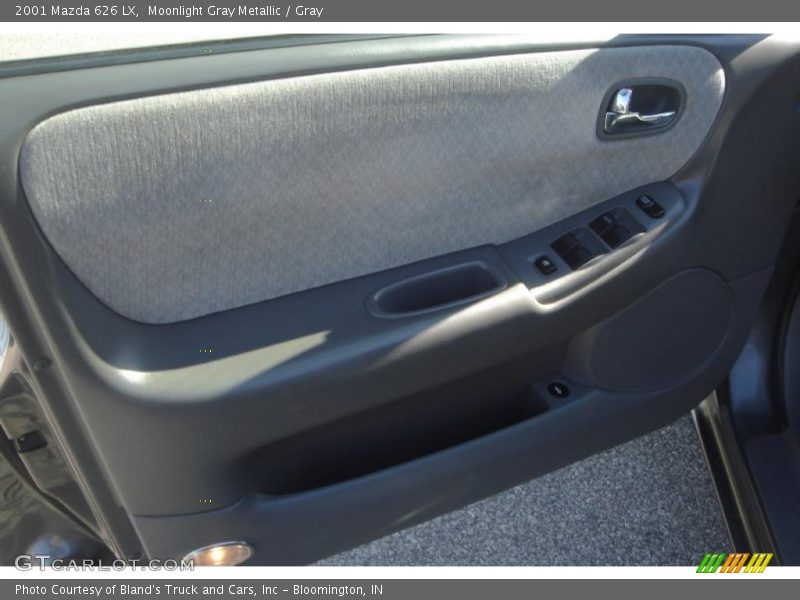 Moonlight Gray Metallic / Gray 2001 Mazda 626 LX