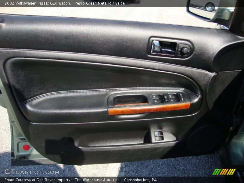 Fresco Green Metallic / Beige 2002 Volkswagen Passat GLX Wagon