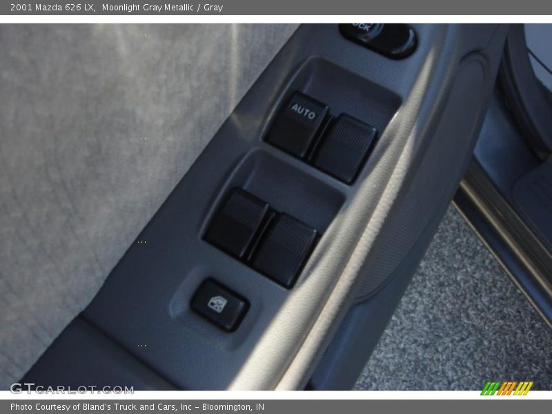 Moonlight Gray Metallic / Gray 2001 Mazda 626 LX