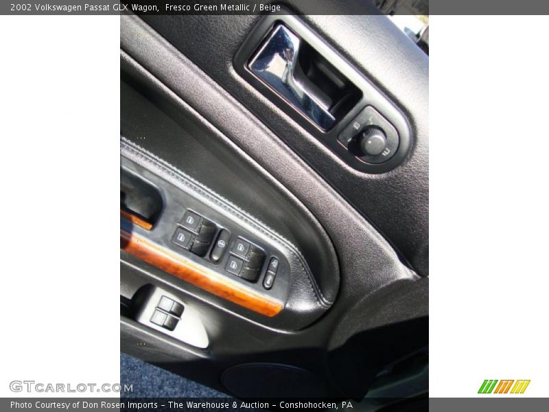 Fresco Green Metallic / Beige 2002 Volkswagen Passat GLX Wagon