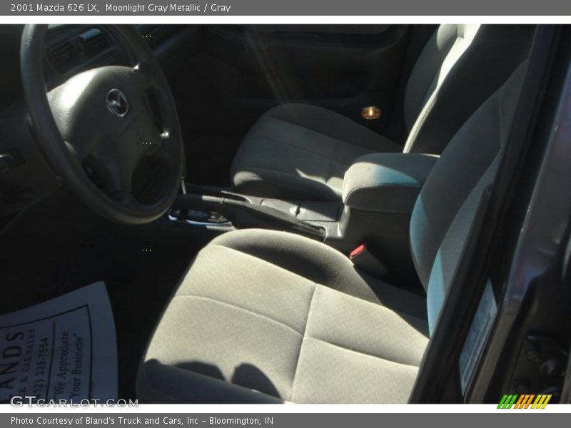Moonlight Gray Metallic / Gray 2001 Mazda 626 LX