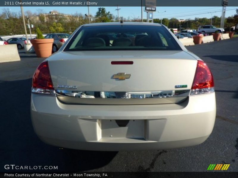 Gold Mist Metallic / Ebony 2011 Chevrolet Impala LS