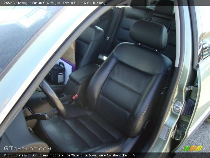 Fresco Green Metallic / Beige 2002 Volkswagen Passat GLX Wagon