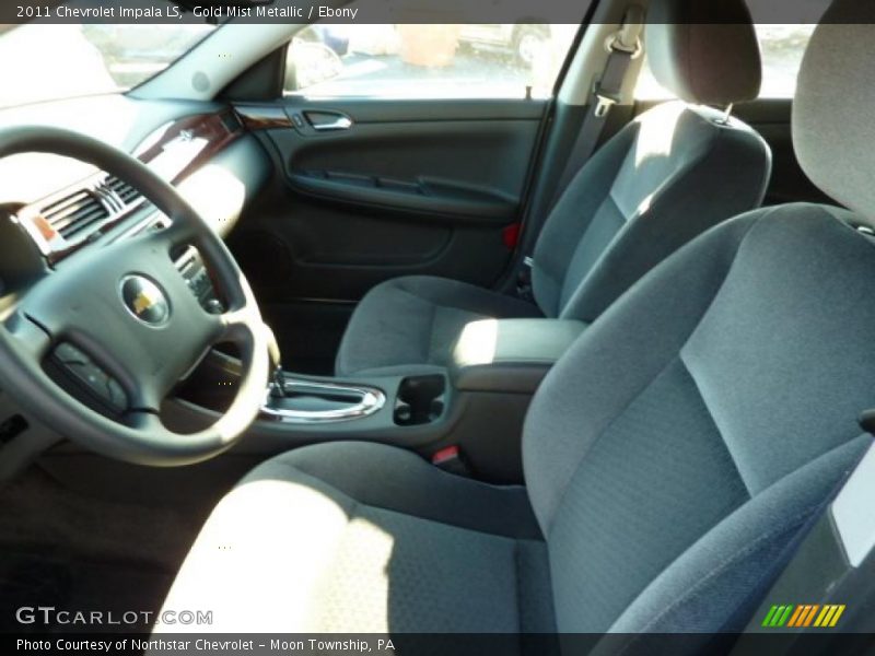 Gold Mist Metallic / Ebony 2011 Chevrolet Impala LS