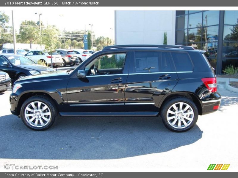 Black / Almond/Black 2010 Mercedes-Benz GLK 350