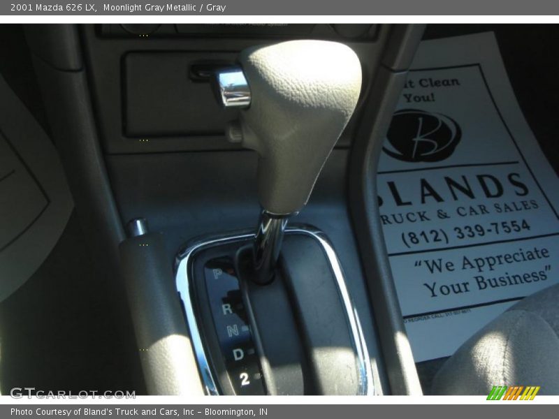 Moonlight Gray Metallic / Gray 2001 Mazda 626 LX