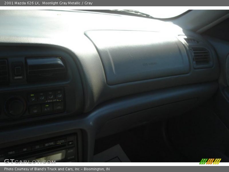 Moonlight Gray Metallic / Gray 2001 Mazda 626 LX
