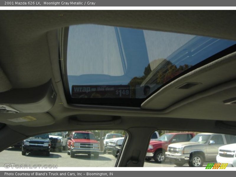 Moonlight Gray Metallic / Gray 2001 Mazda 626 LX
