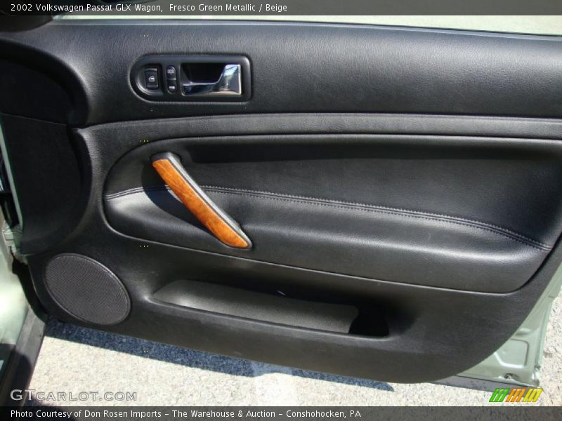 Fresco Green Metallic / Beige 2002 Volkswagen Passat GLX Wagon
