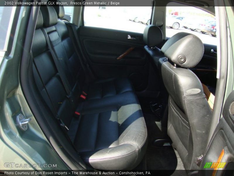 Fresco Green Metallic / Beige 2002 Volkswagen Passat GLX Wagon