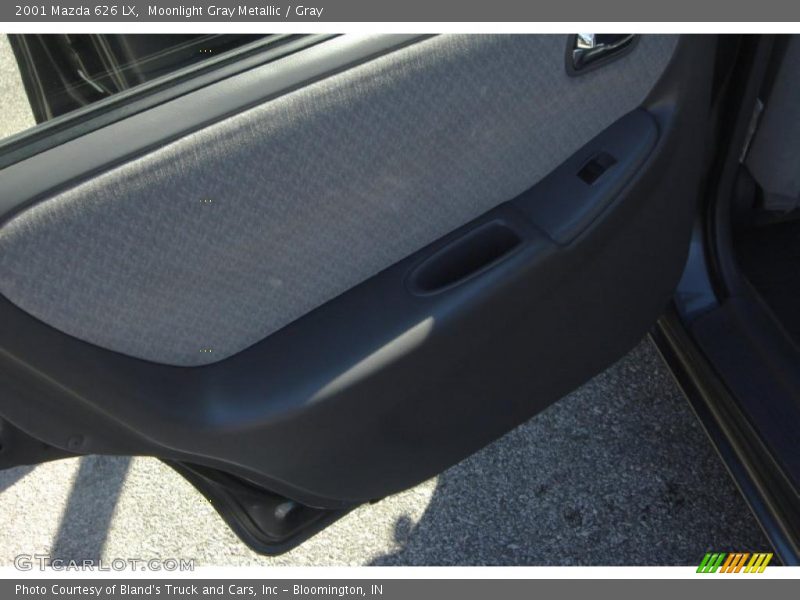 Moonlight Gray Metallic / Gray 2001 Mazda 626 LX