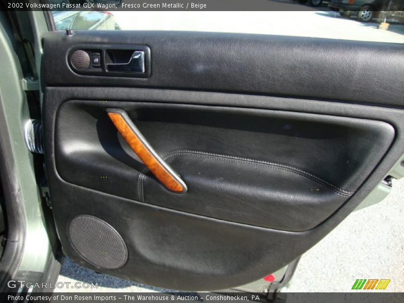 Fresco Green Metallic / Beige 2002 Volkswagen Passat GLX Wagon