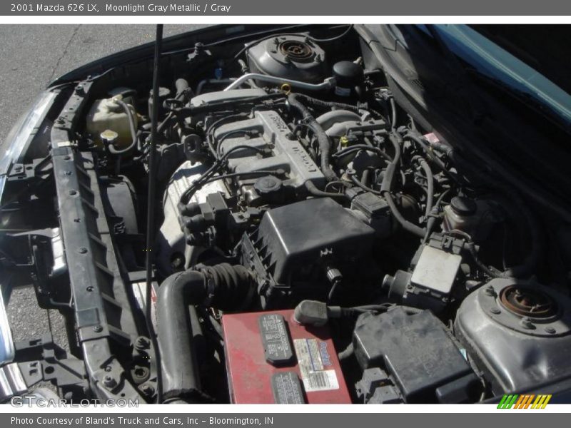 Moonlight Gray Metallic / Gray 2001 Mazda 626 LX