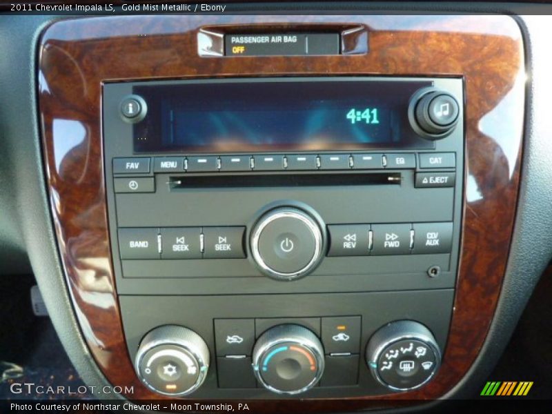 Gold Mist Metallic / Ebony 2011 Chevrolet Impala LS