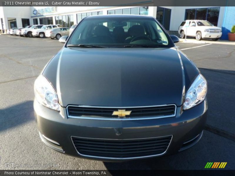 Cyber Gray Metallic / Ebony 2011 Chevrolet Impala LS